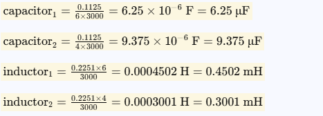 Zobel circuit formula