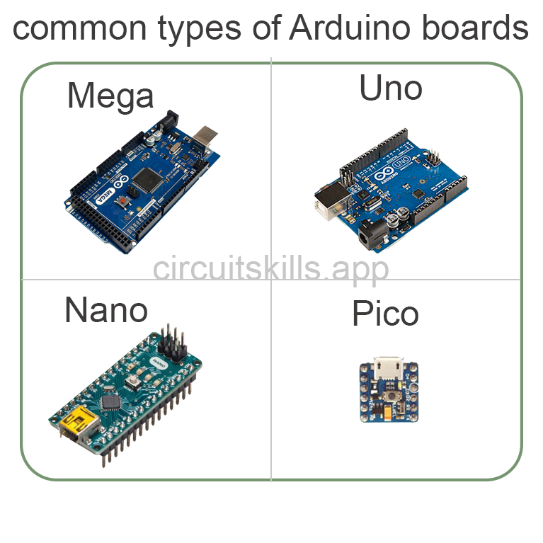 common type of arduino board